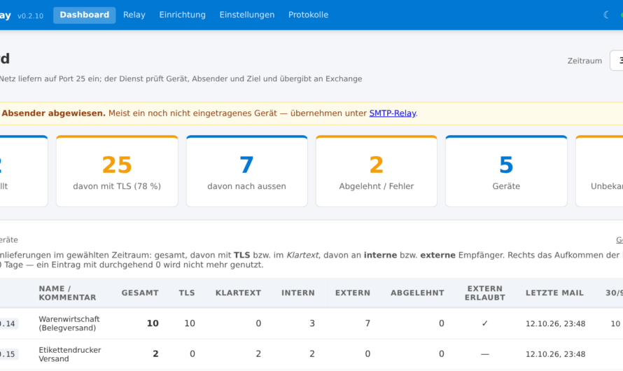 SMTP Relay migrieren – aber wie? (Teil 2)